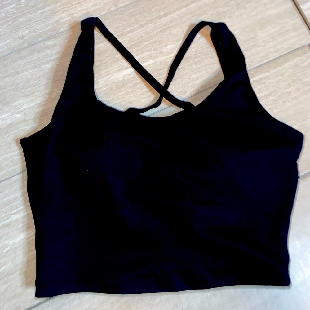 Black Workout Top